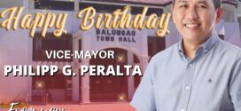 Happy Birthday Vice Mayor Philipp G. Peralta