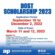 DOST Scholarship 2023 is now accepting applications