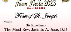We invite you all to come and attend the Feast of St. Joseph on the 20th of March, 2023